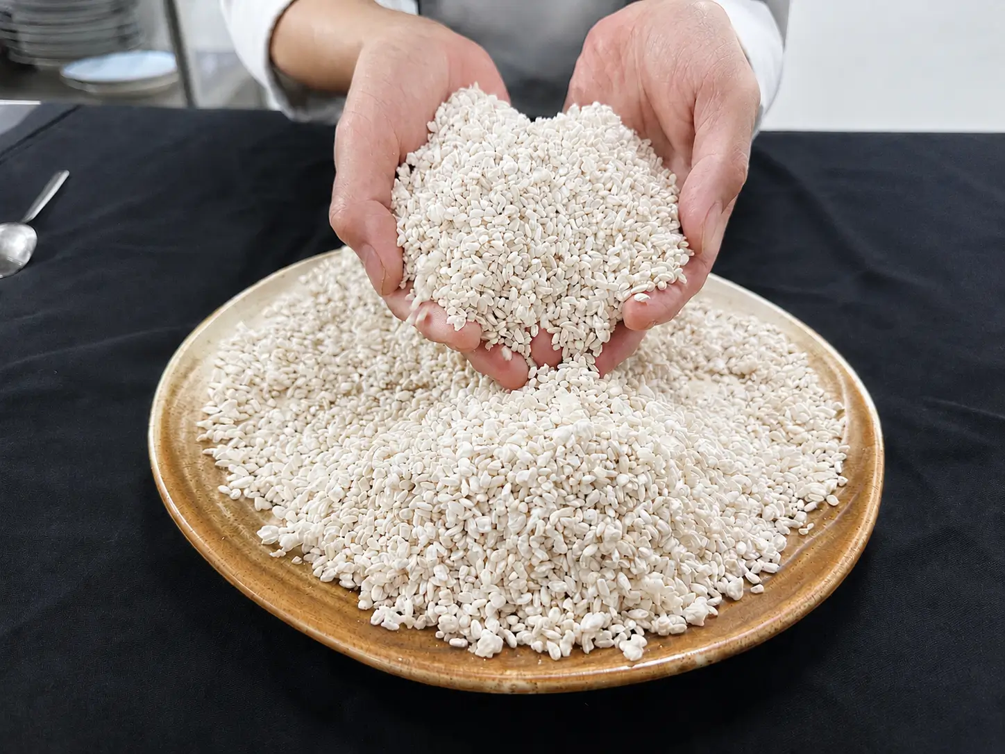 Koji Mycelium on Thai Rice